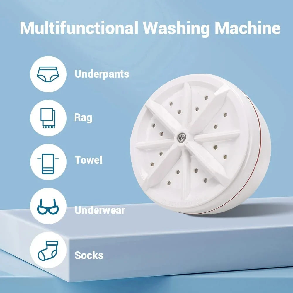 2 in 1 Portable Mini Washing Machine