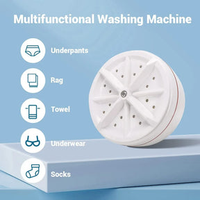 2 in 1 Portable Mini Washing Machine