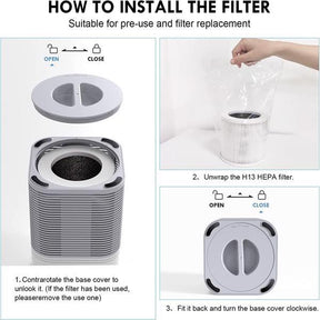 Air Purifier A1 Replacement Filter-Prohibited Sales Platforms- Amazon, Shein, Temu