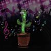 Dancing Cactus Toy, Talking Tree Cactus Plush Toy