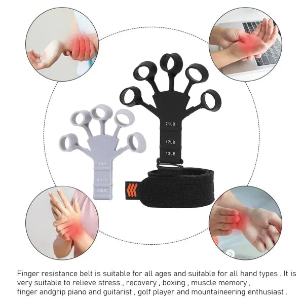 Finger Exerciser – Gripster Strengthener Finger Stretcher Hand Gripper