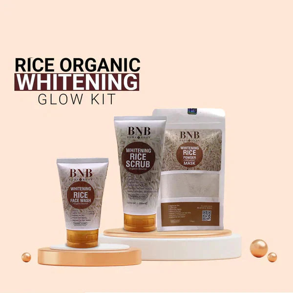 BNB Rice Extract Bright & Glow Kit New Packing 2024